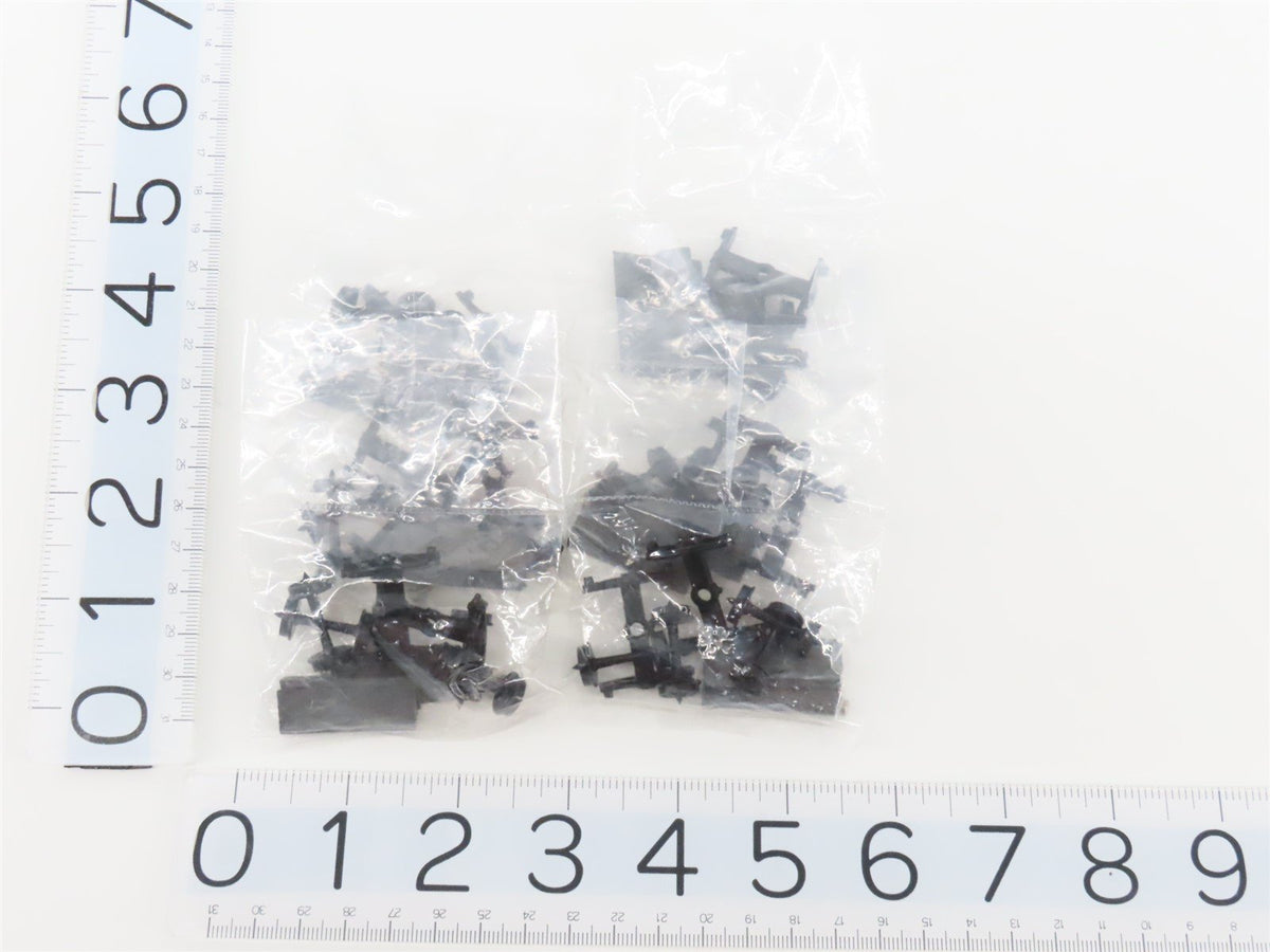 HO Scale Tichy Train Group Kit 6027 Undecorated 2-Bay Open Hopper 6-Pack