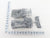HO Scale Tichy Train Group Kit 6027 Undecorated 2-Bay Open Hopper 6-Pack
