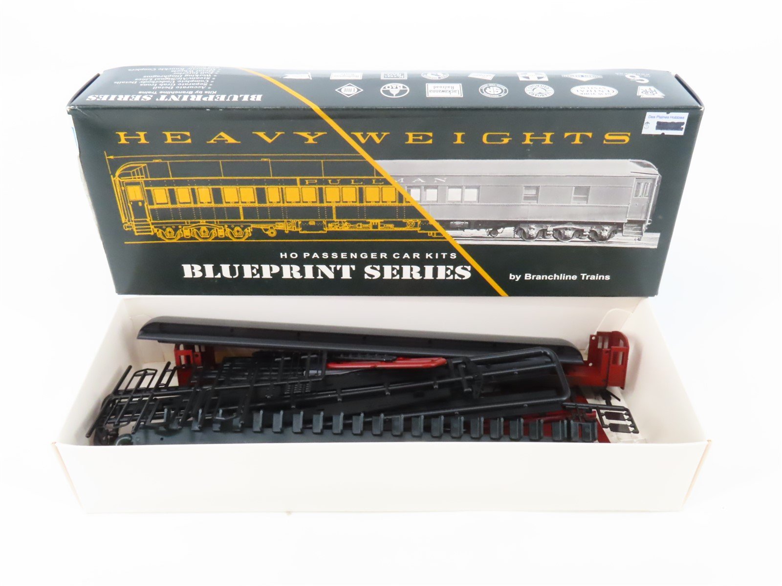 HO Branchline Blueprint Kit 5106 CP Canadian Pacific 80' Coach Passenger #989