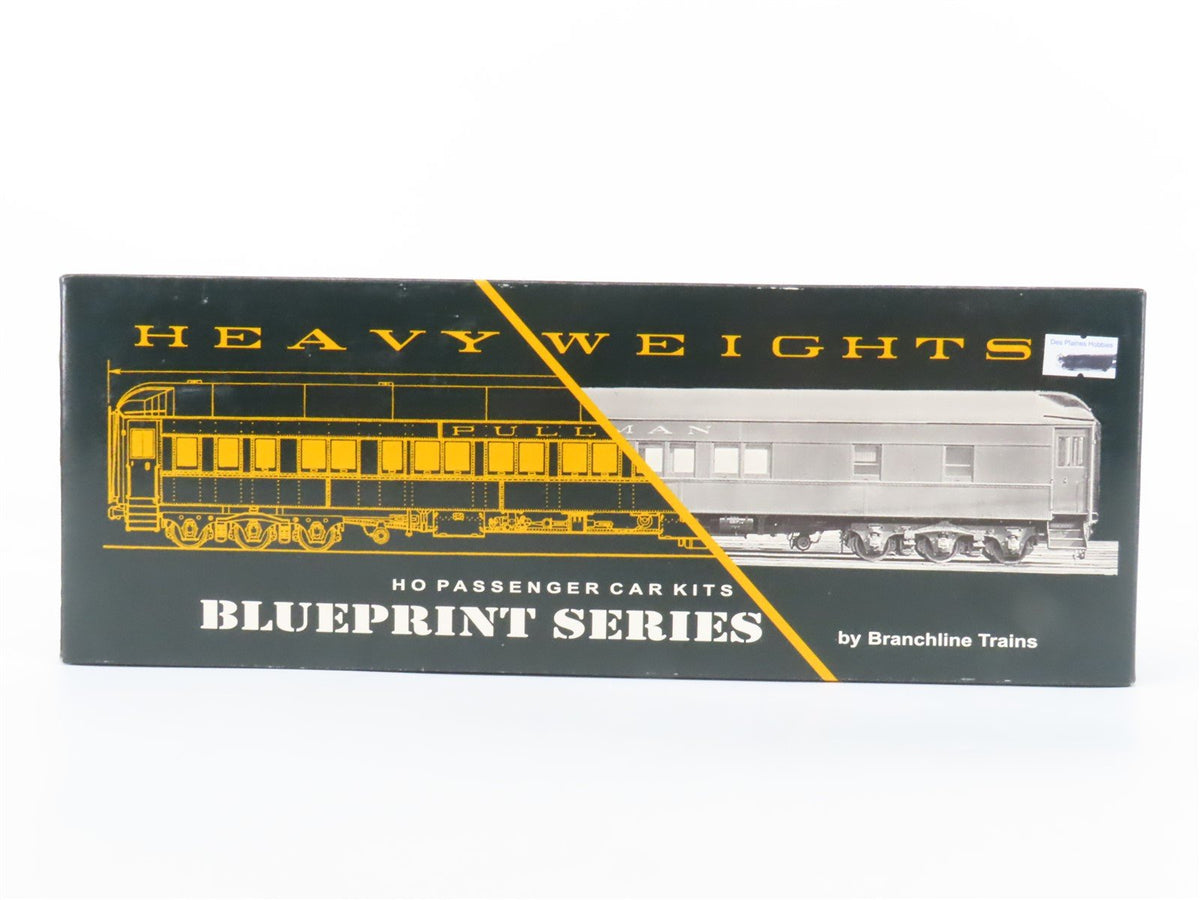 HO Branchline Blueprint Kit 5036 SOO Line 8-1-2 Sleeper Passenger &quot;Centburne&quot;
