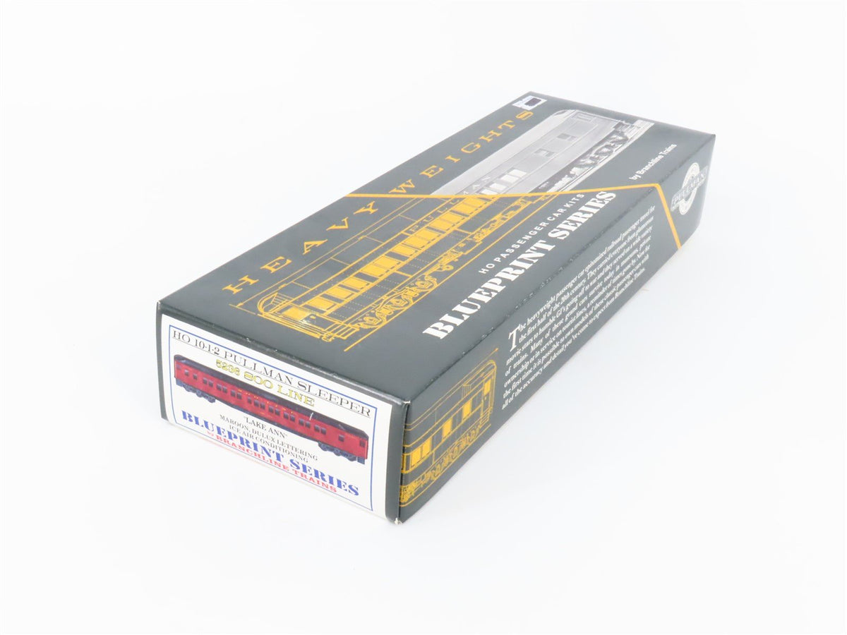 HO Branchline Blueprint Kit 5236 SOO Line 10-1-2 Sleeper Passenger &quot;Lake Ann&quot;