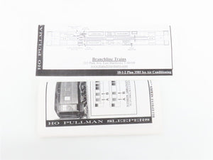 HO Branchline Blueprint Kit 5236 SOO Line 10-1-2 Sleeper Passenger 
