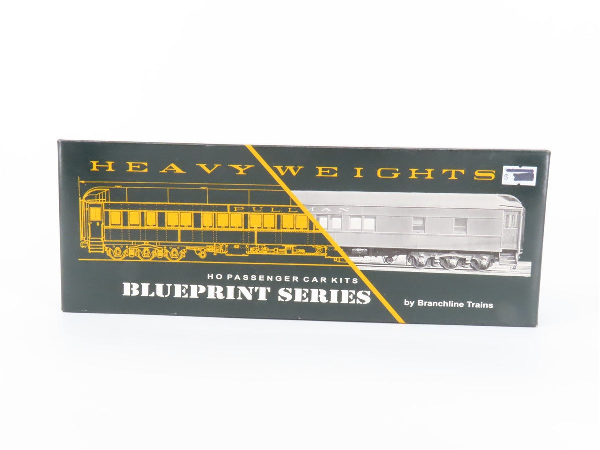 HO Branchline Blueprint Kit 5121 GN Great Northern 80&#39; Coach Passenger #965