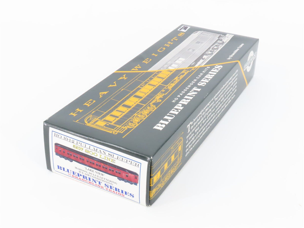 HO Branchline Blueprint Kit 5237 SOO Line 10-1-2 Sleeper Passenger &quot;Lake View&quot;