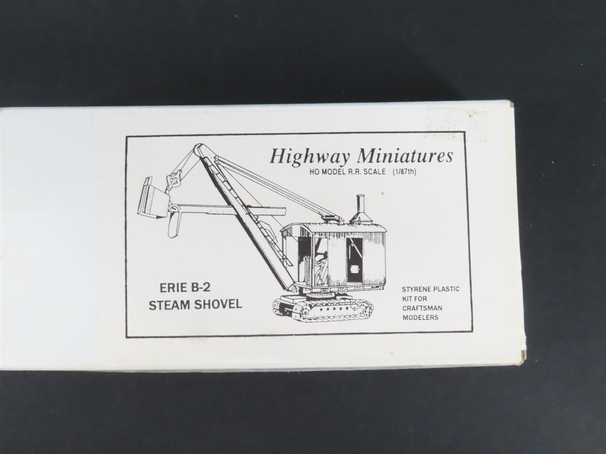 HO 1/87 Scale Jordan Highway Miniatures Kit 303 Erie B-2 Steam Shovel