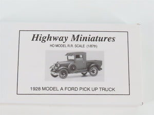 HO Jordan Highway Miniatures Kit 360-240 1928 Model A Ford Pick Up Truck SEALED