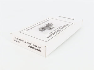 HO Jordan Highway Miniatures Kit 360-240 1928 Model A Ford Pick Up Truck SEALED