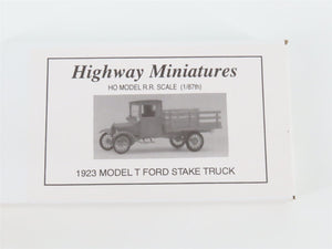 HO Jordan Highway Miniatures Kit 360-238 1923 Model T Ford Stake Truck - SEALED