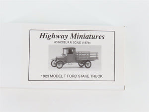 HO Jordan Highway Miniatures Kit 360-238 1923 Model T Ford Stake Truck - SEALED