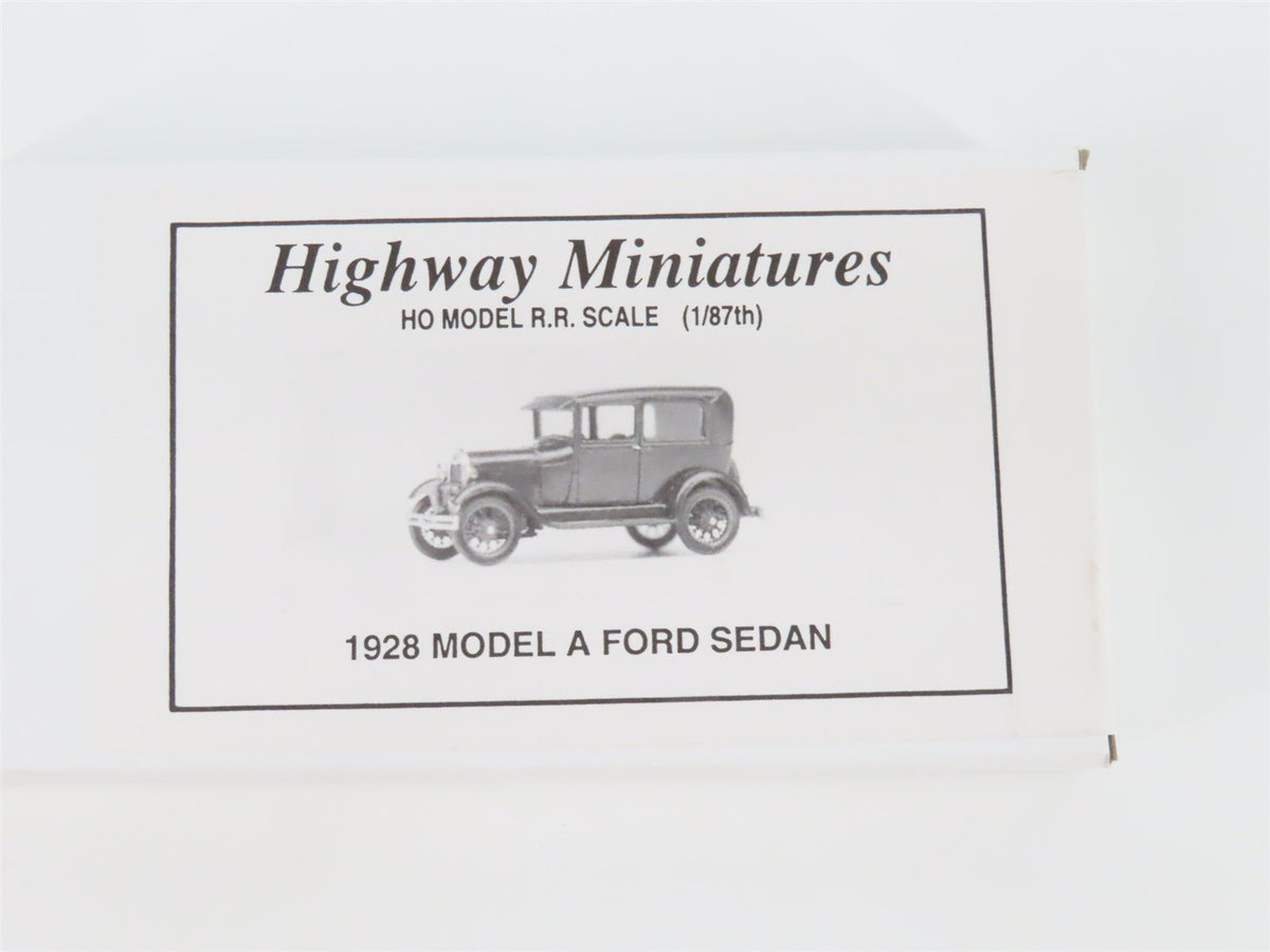 HO Scale Jordan Highway Miniatures Kit 360-236 1928 Model A Ford Sedan - SEALED