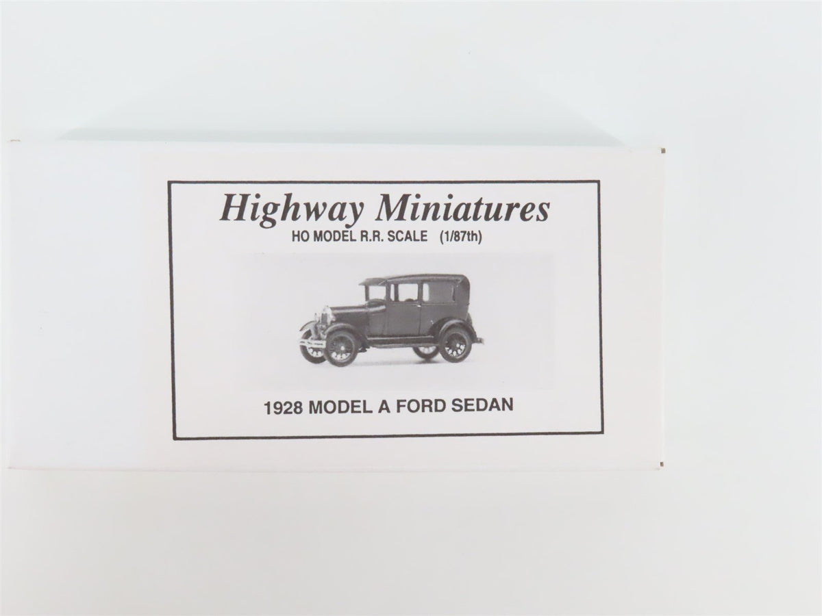 HO Scale Jordan Highway Miniatures Kit 360-236 1928 Model A Ford Sedan - SEALED