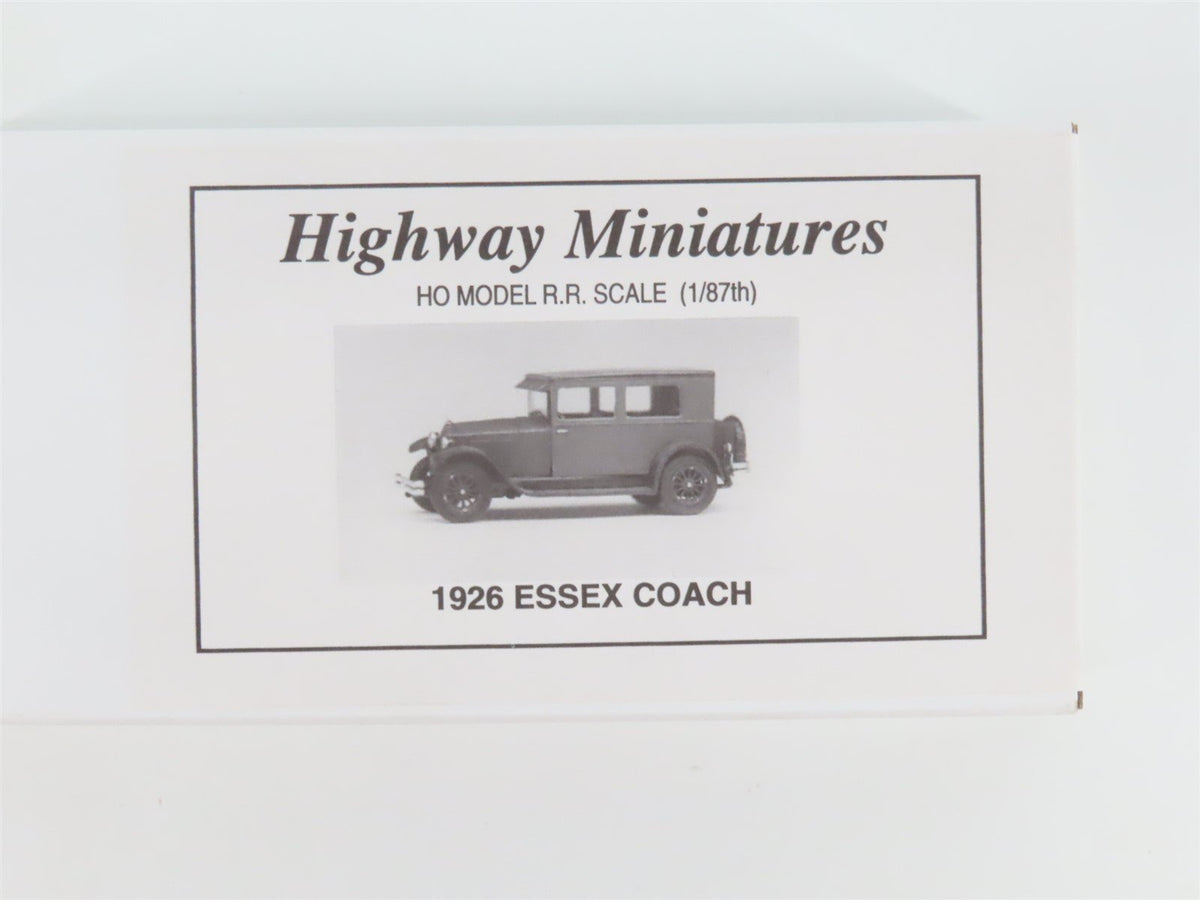 HO Jordan Highway Miniatures Kit 360-222 Automobile 1926 Essex Coach - SEALED