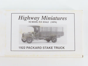 HO Scale Jordan Highway Miniatures Kit 360-231 1922 Packard Stake Truck - SEALED