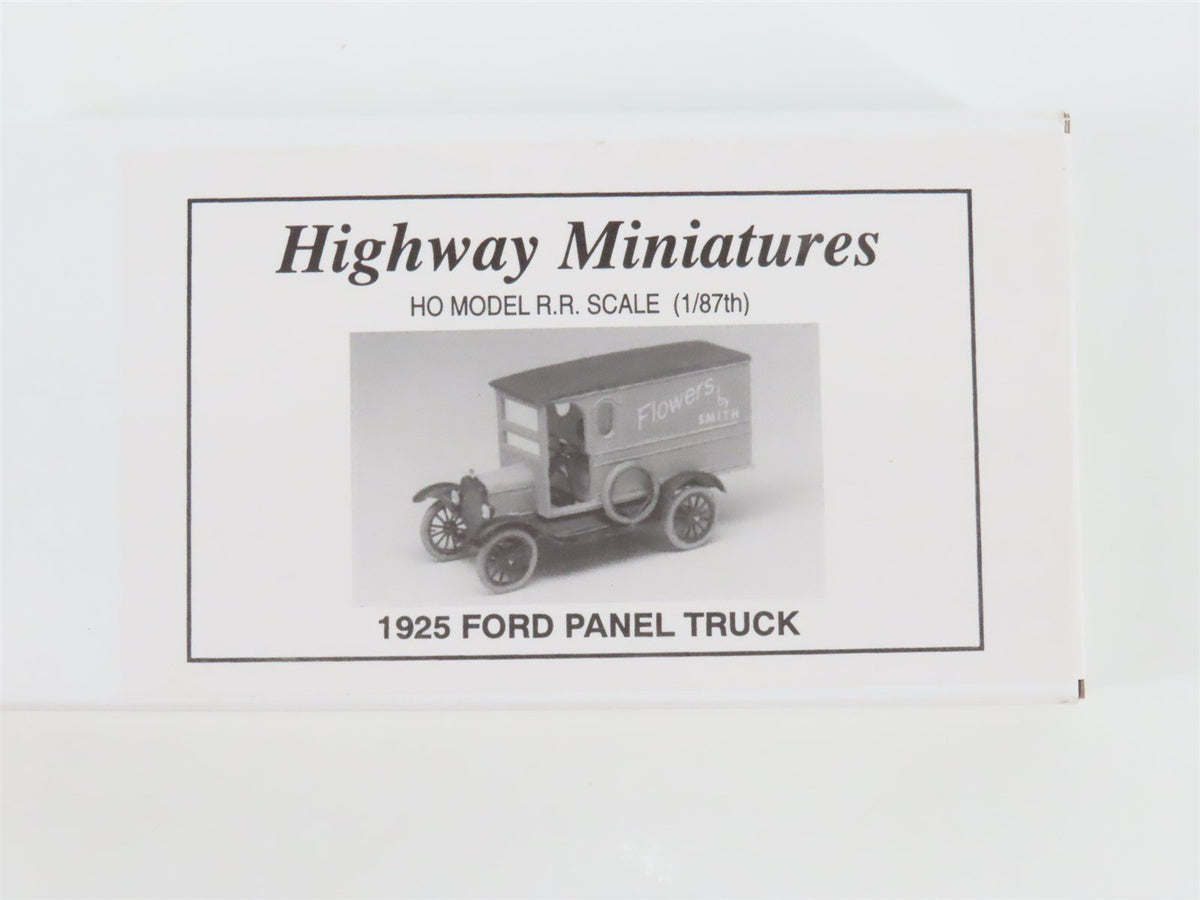 HO Scale Jordan Highway Miniatures Kit 360-216 1925 Ford Panel Truck - SEALED