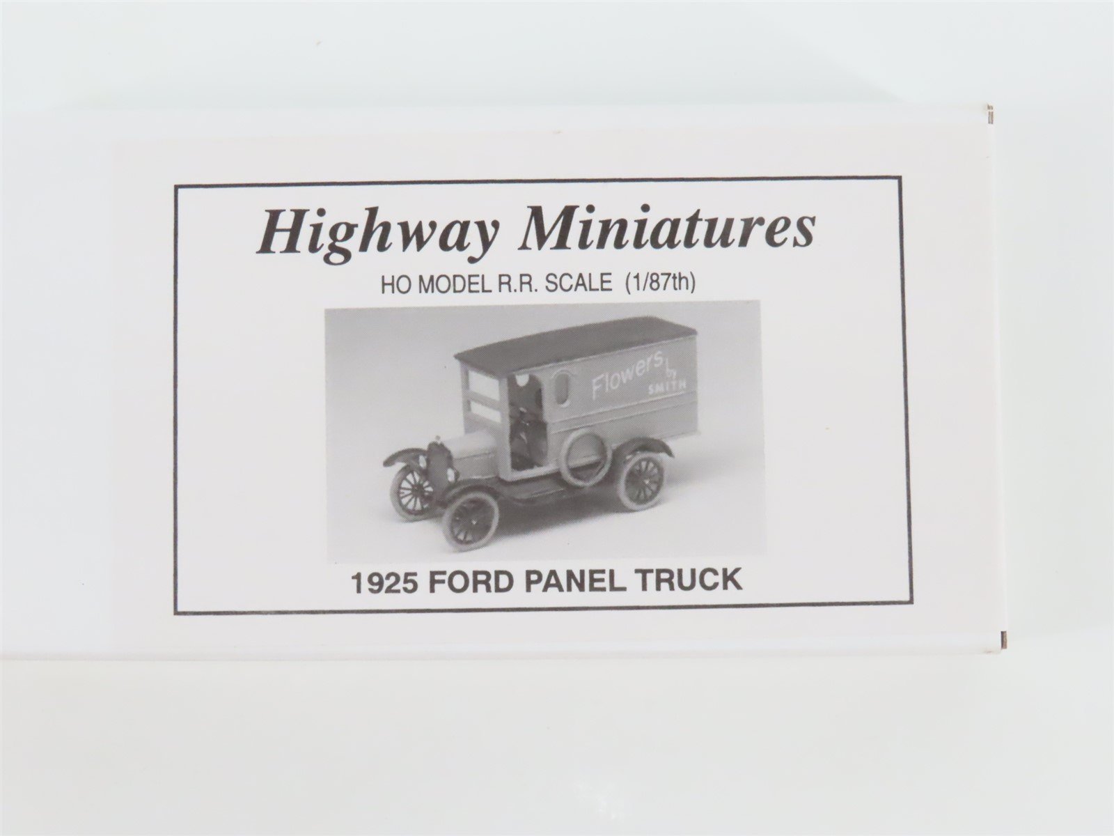 HO Scale Jordan Highway Miniatures Kit 360-216 1925 Ford Panel Truck - SEALED