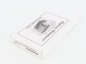 HO Scale Jordan Highway Miniatures Kit 360-216 1925 Ford Panel Truck - SEALED