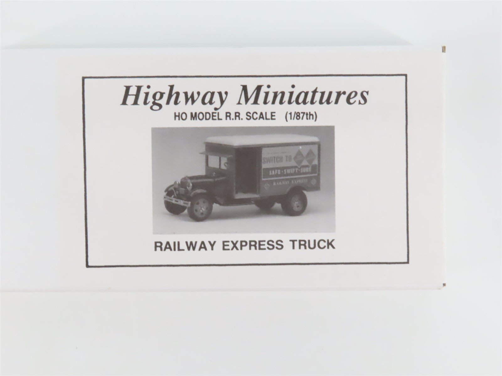 HO Scale Jordan Highway Miniatures Kit 360-214 Railway Express Truck