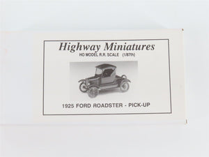 HO Jordan Highway Miniatures Kit 360-213 1925 Ford Roadster Pick-Up - SEALED