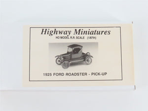 HO Jordan Highway Miniatures Kit 360-213 1925 Ford Roadster Pick-Up - SEALED