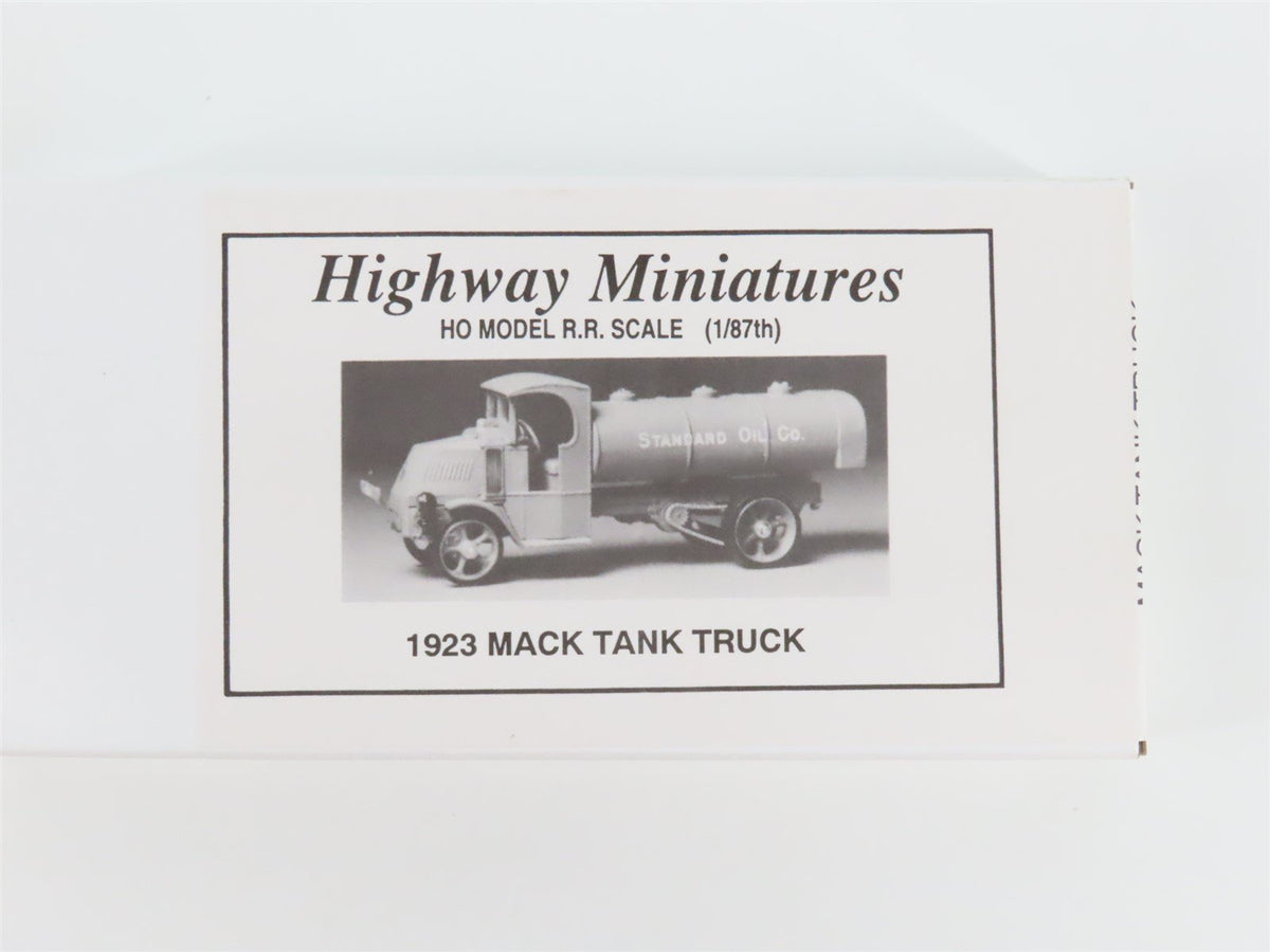 HO Jordan Highway Miniatures Kit 360-212 1923 Mack Tank Truck - SEALED