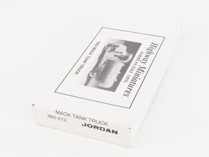 HO Jordan Highway Miniatures Kit 360-212 1923 Mack Tank Truck - SEALED