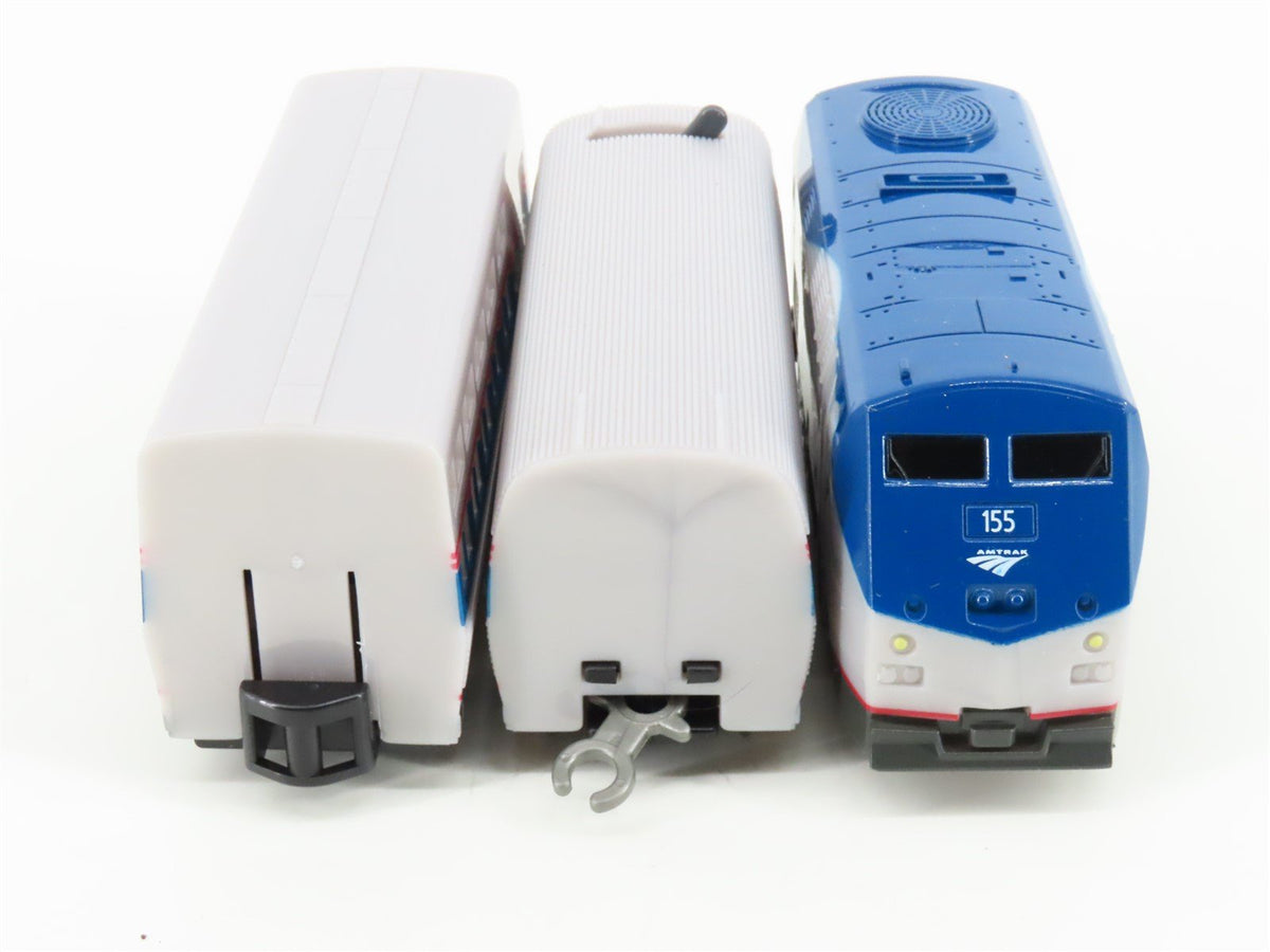 LEC USA Train Series #506623 AMTK Amtrak P42 Diesel Passenger Toy Train Set