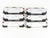 O Gauge 3-Rail MTH 20-90740 BNSF Railway Coalporter Hopper w/ Load 6-Car Set