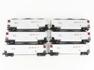 O Gauge 3-Rail MTH 20-90740 BNSF Railway Coalporter Hopper w/ Load 6-Car Set