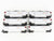 O Gauge 3-Rail MTH 20-90740 BNSF Railway Coalporter Hopper w/ Load 6-Car Set