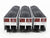 O Gauge 3-Rail MTH 20-90740 BNSF Railway Coalporter Hopper w/ Load 6-Car Set