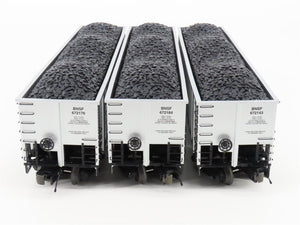 O Gauge 3-Rail MTH 20-90740 BNSF Railway Coalporter Hopper w/ Load 6-Car Set