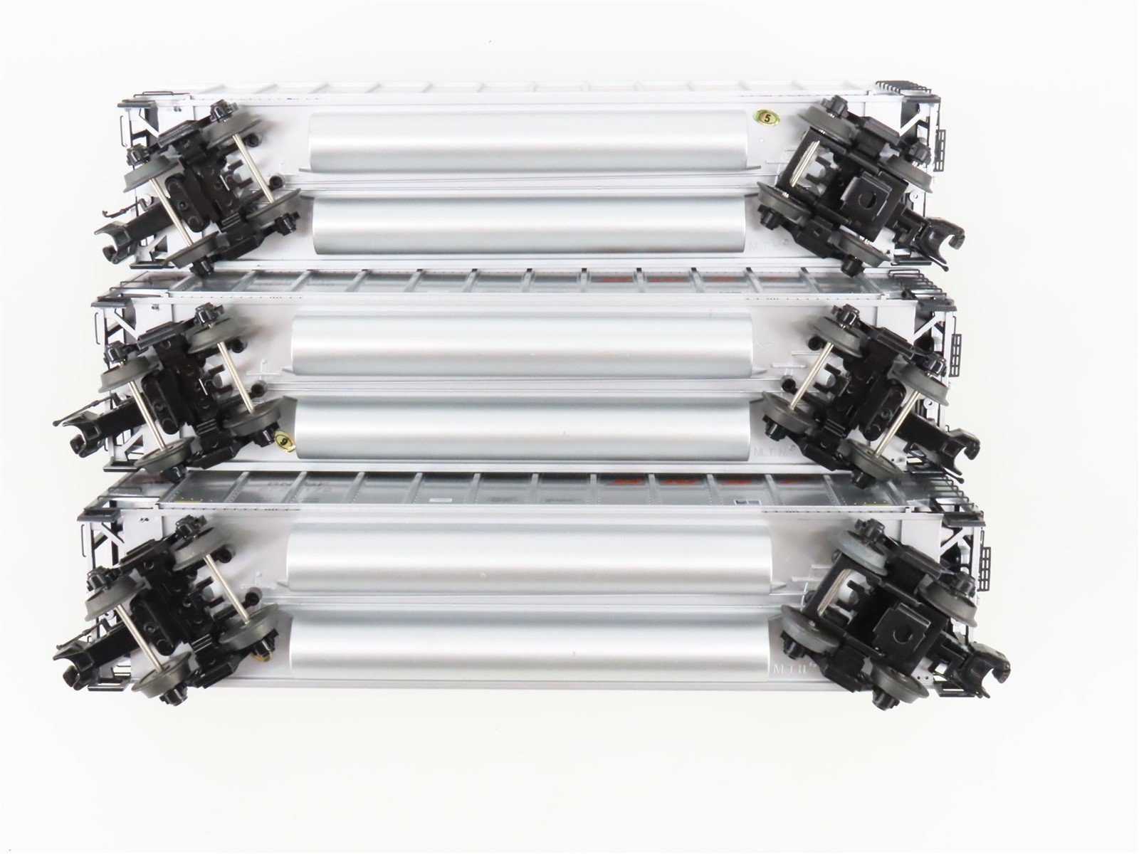 O Gauge 3-Rail MTH 20-90741 BNSF Railway Coalporter Hopper w/ Load 6-Car Set