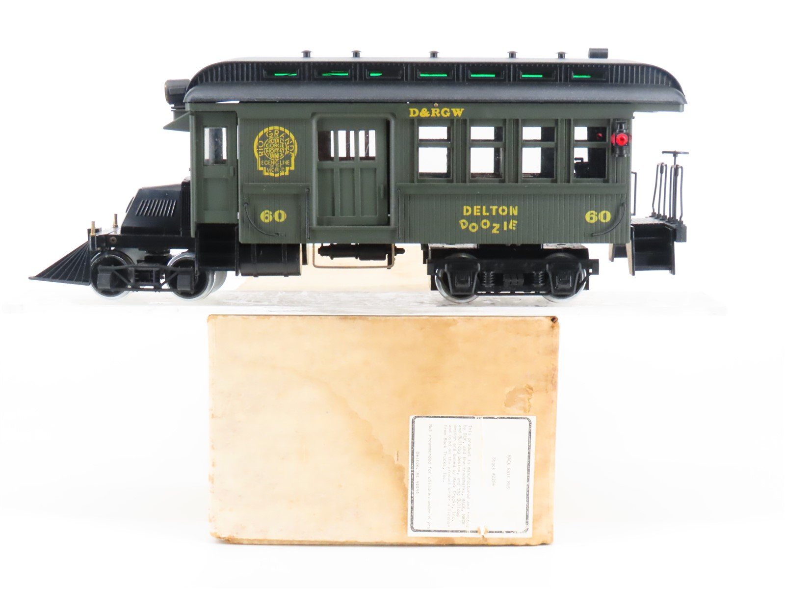 G Scale DLW 2264 DRGW Rio Grande Mack Rail Bus #60