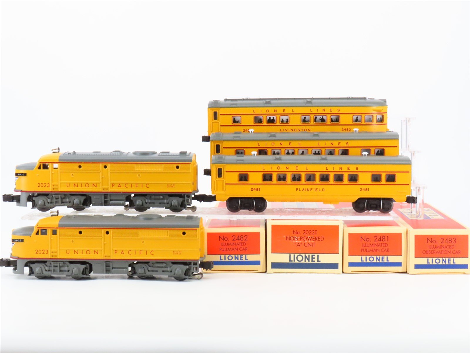 O Gauge 3-Rail Lionel 1464W UP Union Pacific Alco FA/FA Diesel & Passenger Set