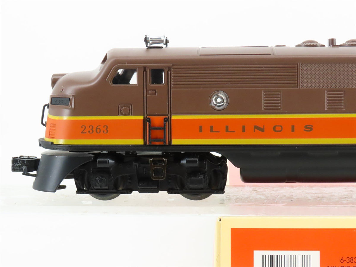 O Gauge 3-Rail Lionel 2363T IC Illinois Central F7A Diesel #2363 UNPOWERED