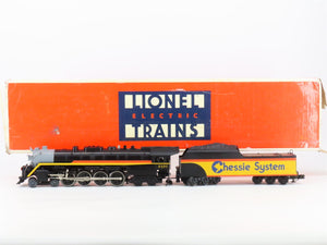 O Gauge 3-Rail Lionel 6-18011 Chessie System 4-8-4 Steam Locomotive #2101