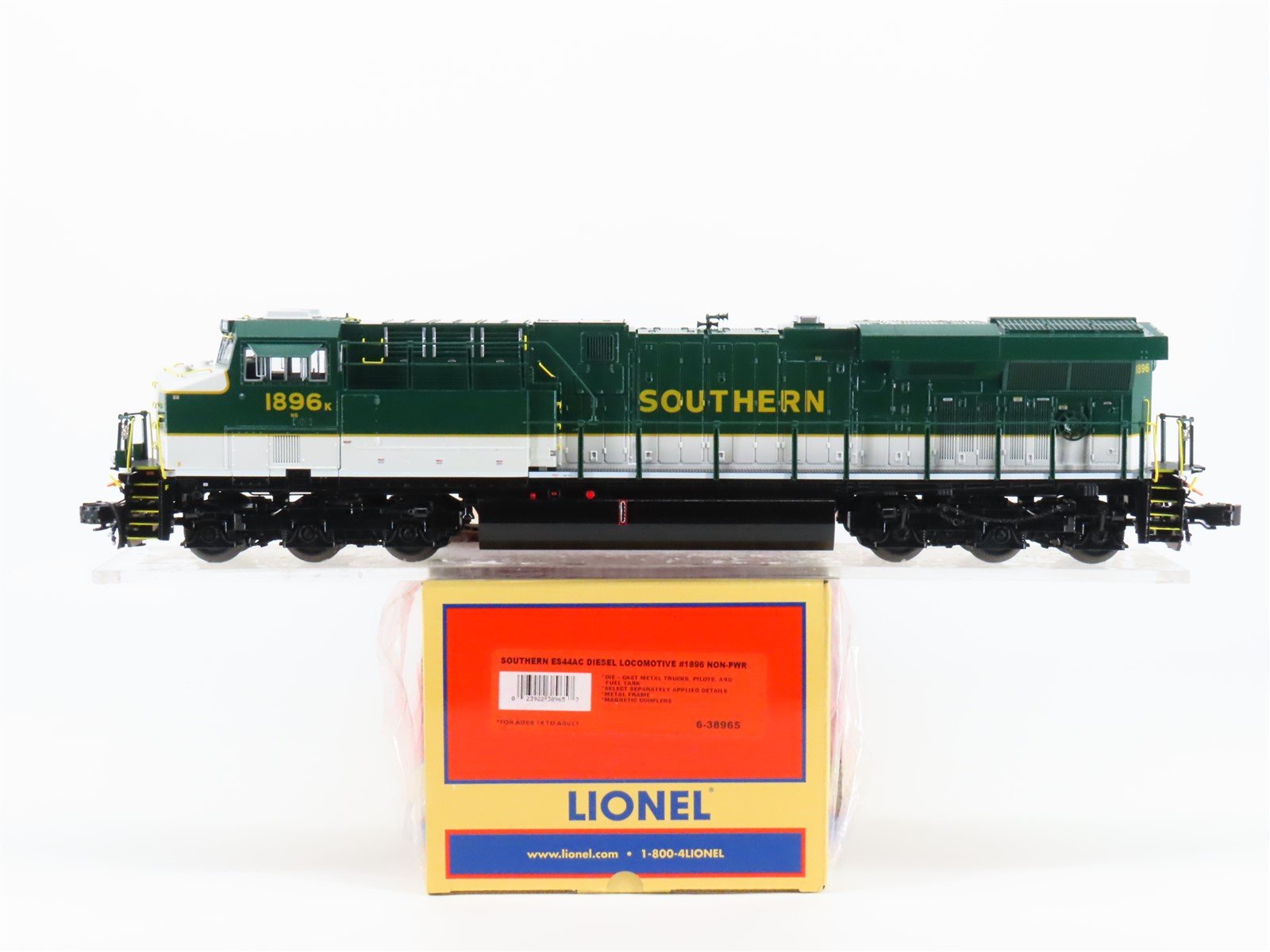 O 3-Rail Lionel 6-38965 NS Southern Heritage ES44AC Diesel #1896 UNPOWERED