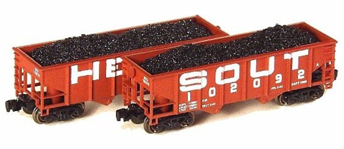 Z FULL THROTTLE FT2063 SOU Southern 2-Bay "Articulated 100-Ton" Hoppers Set #1