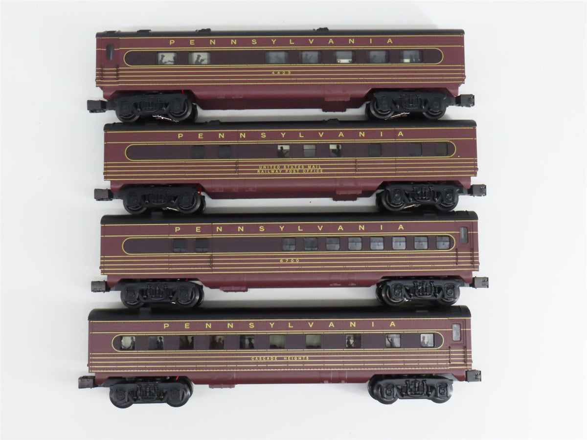 O Gauge 3-Rail K-Line K4580 PRR &quot;Fleet of Modernism&quot; Passenger Cars 8-Pack