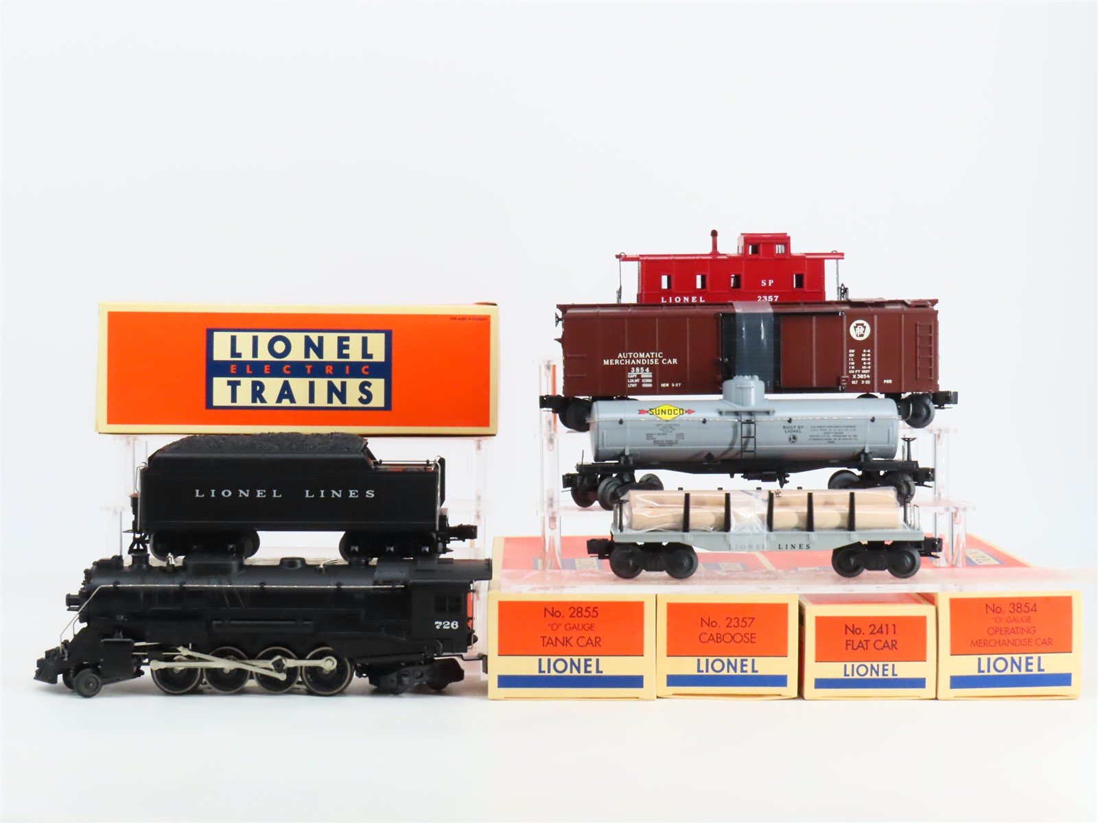 O Gauge 3-Rail Lionel 6-38338 #2129WS Lionel Berkshire Freight Steam Loco Set