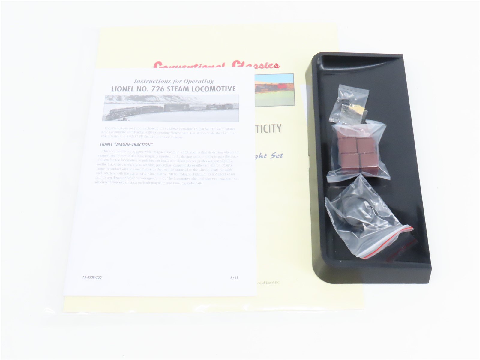 O Gauge 3-Rail Lionel 6-38338 #2129WS Lionel Berkshire Freight Steam Loco Set