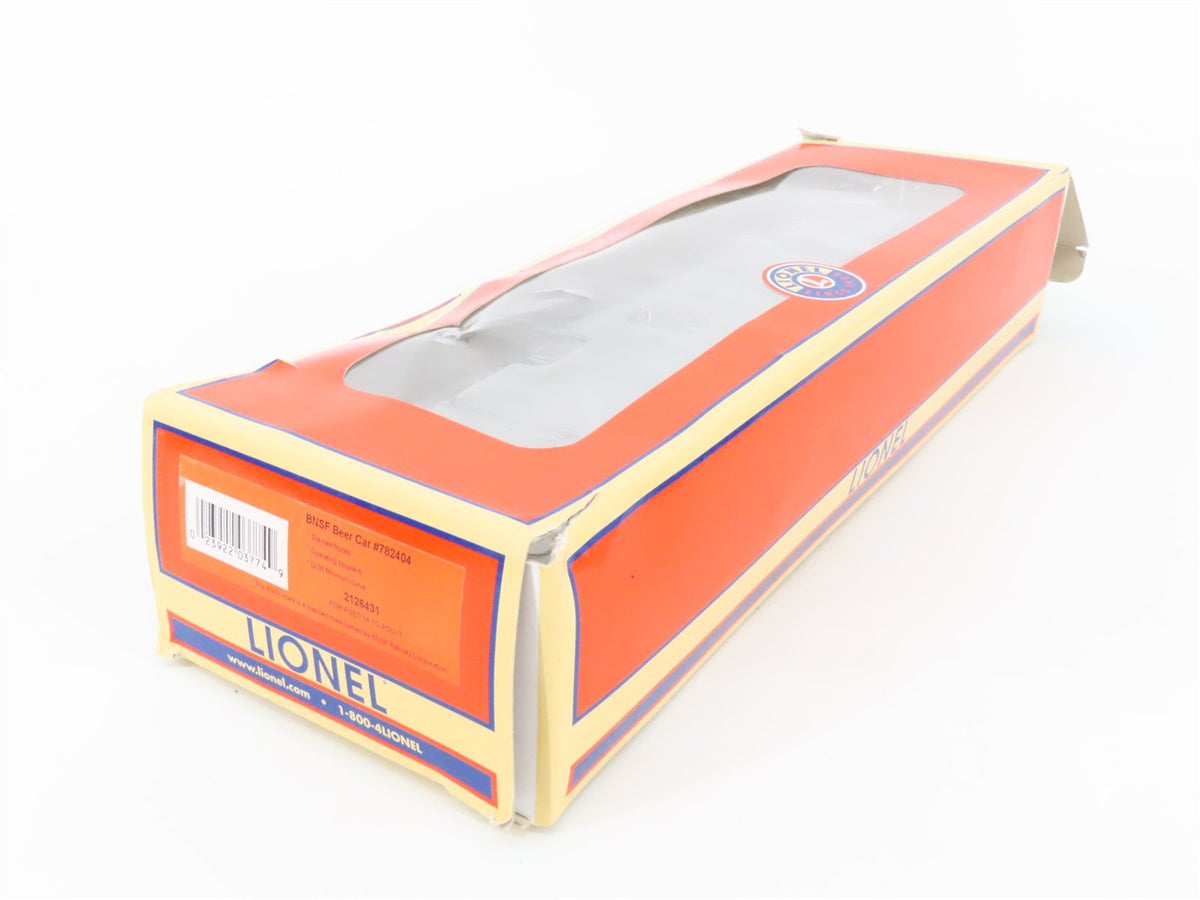 O Gauge 3-Rail Lionel 2126431 BNSF Burlington Northern Santa Fe Beer Reefer