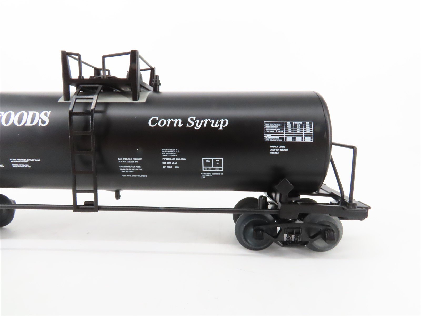 O Gauge 3-Rail Lionel 2343031 CRGX Cargill Foods Tank Car #6274