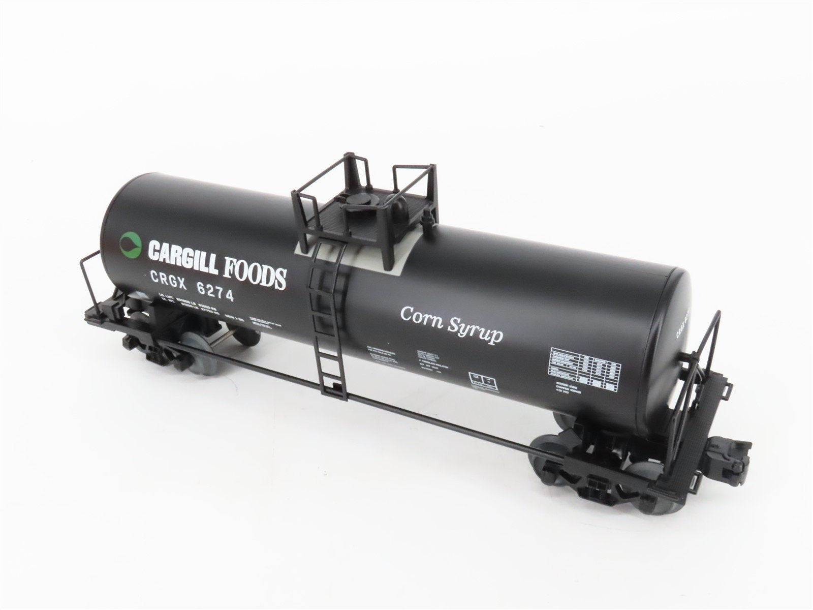 O Gauge 3-Rail Lionel 2343031 CRGX Cargill Foods Tank Car #6274