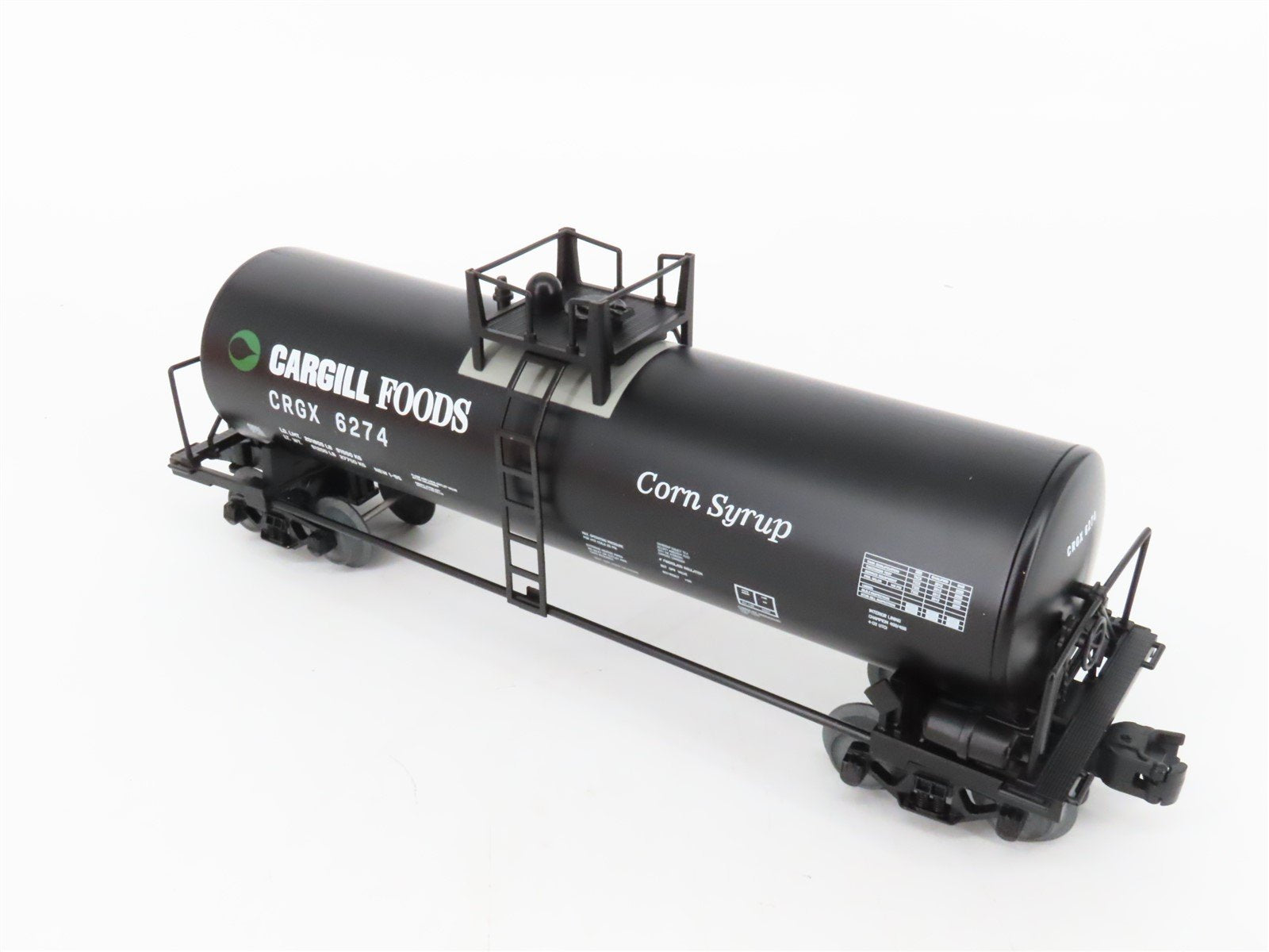 O Gauge 3-Rail Lionel 2343031 CRGX Cargill Foods Tank Car #6274