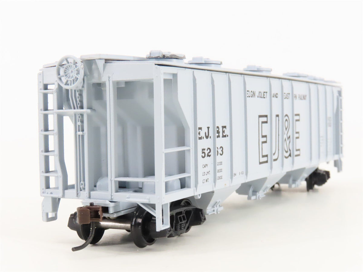 HO Scale Con-Cor 0001-009519 EJ&amp;E Elgin Joliet &amp; Eastern 3-Bay Hopper #5263