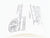 HO Scale Con-Cor 0001-009519 EJ&E Elgin Joliet & Eastern 3-Bay Hopper #5263