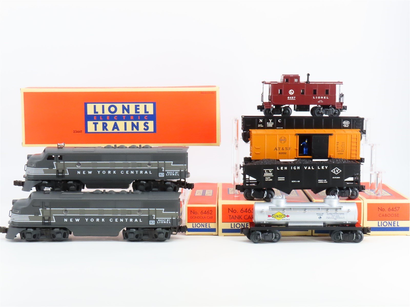 O Gauge 3-Rail Lionel 6-38310 #2185W NYC New York Central F3 A/A Train Set