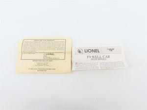 O Gauge 3-Rail Lionel 6-16983 PRR Pennsylvania Flat Car w/Load #16983