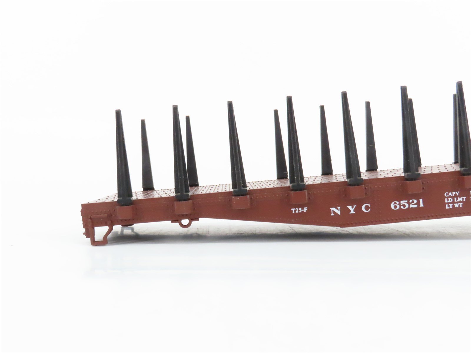 O Gauge 3-Rail Lionel 6-6521 NYC New York Central Flat Car w/Stakes #6521